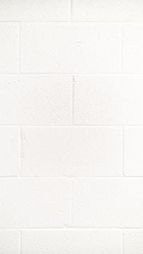 white brick wall planning