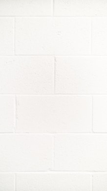 white brick wall planning