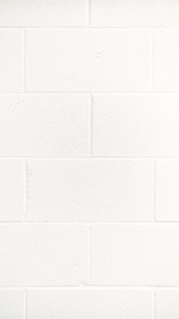 white brick wall planning