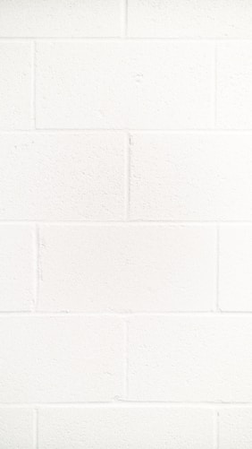 white brick wall planning