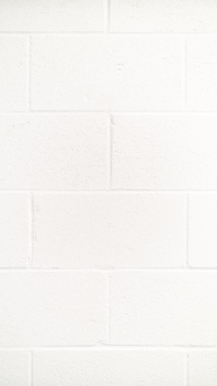 white brick wall planning