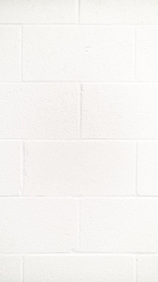 white brick wall planning