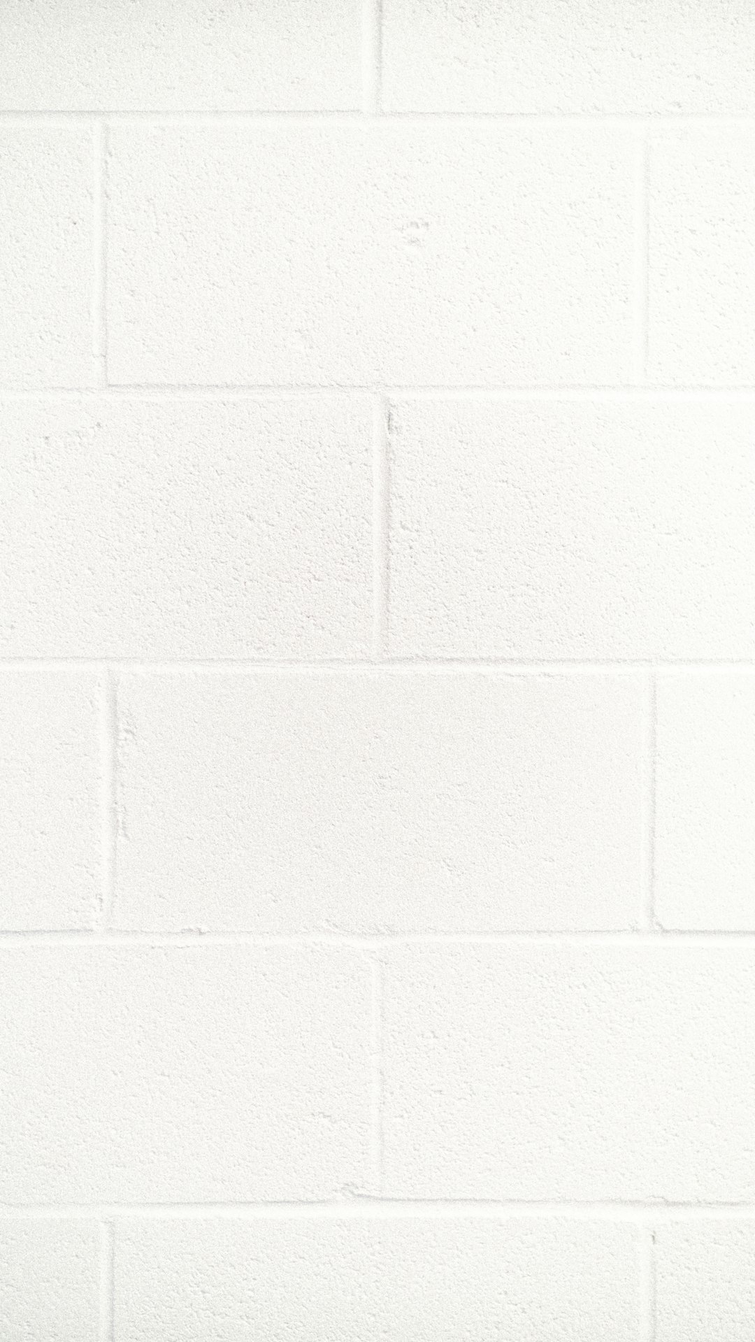 white brick wall planning