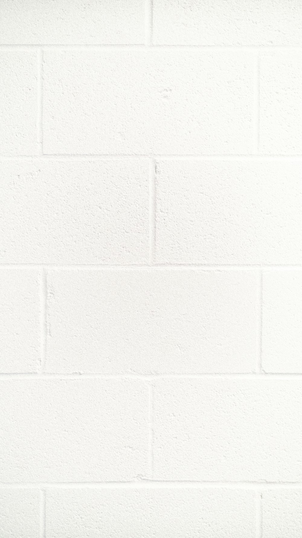 white brick wall planning