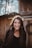 woman wearing black shirt smiling photography