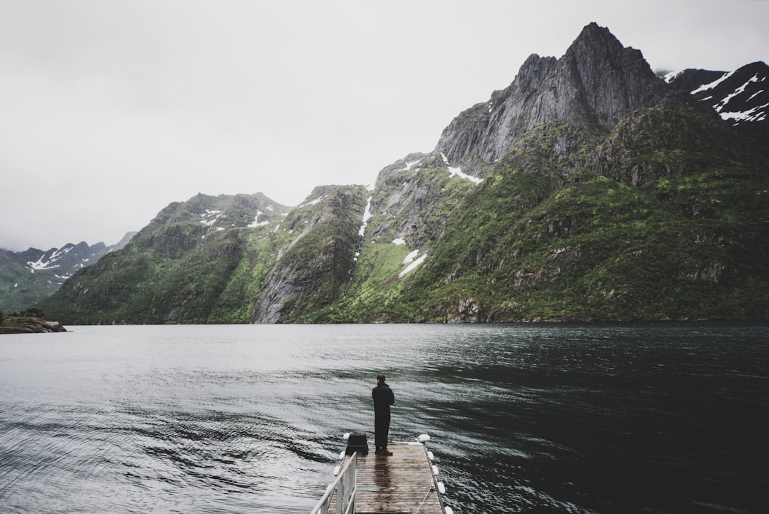 Loch photo spot Lofoten Islands Napp