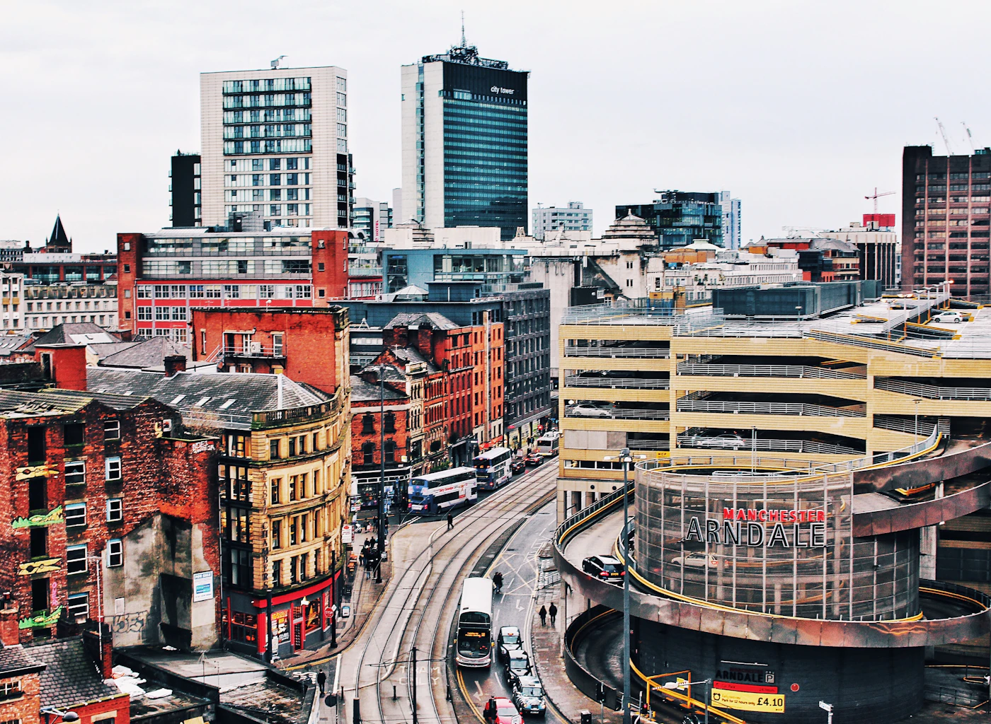 Modern city apartments in Greater Manchester