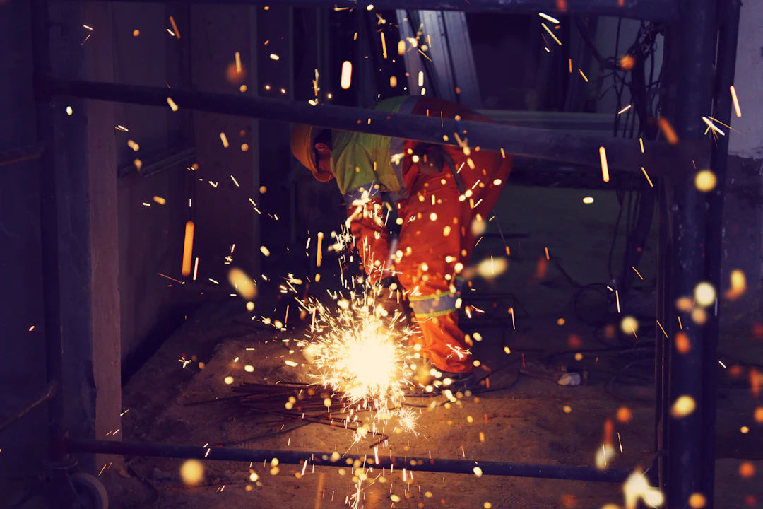 Ironworker steel beam