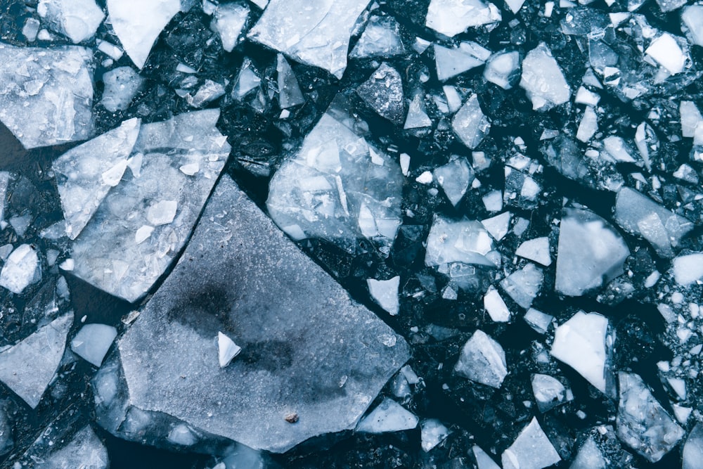 broken tiles on road