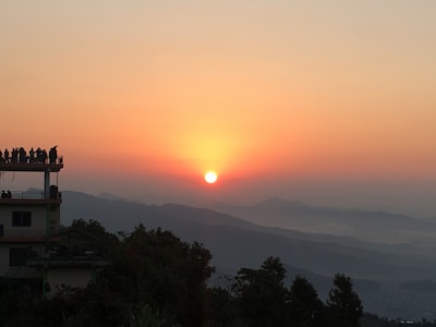 A scenic view of Mount Bromo at sunrise.