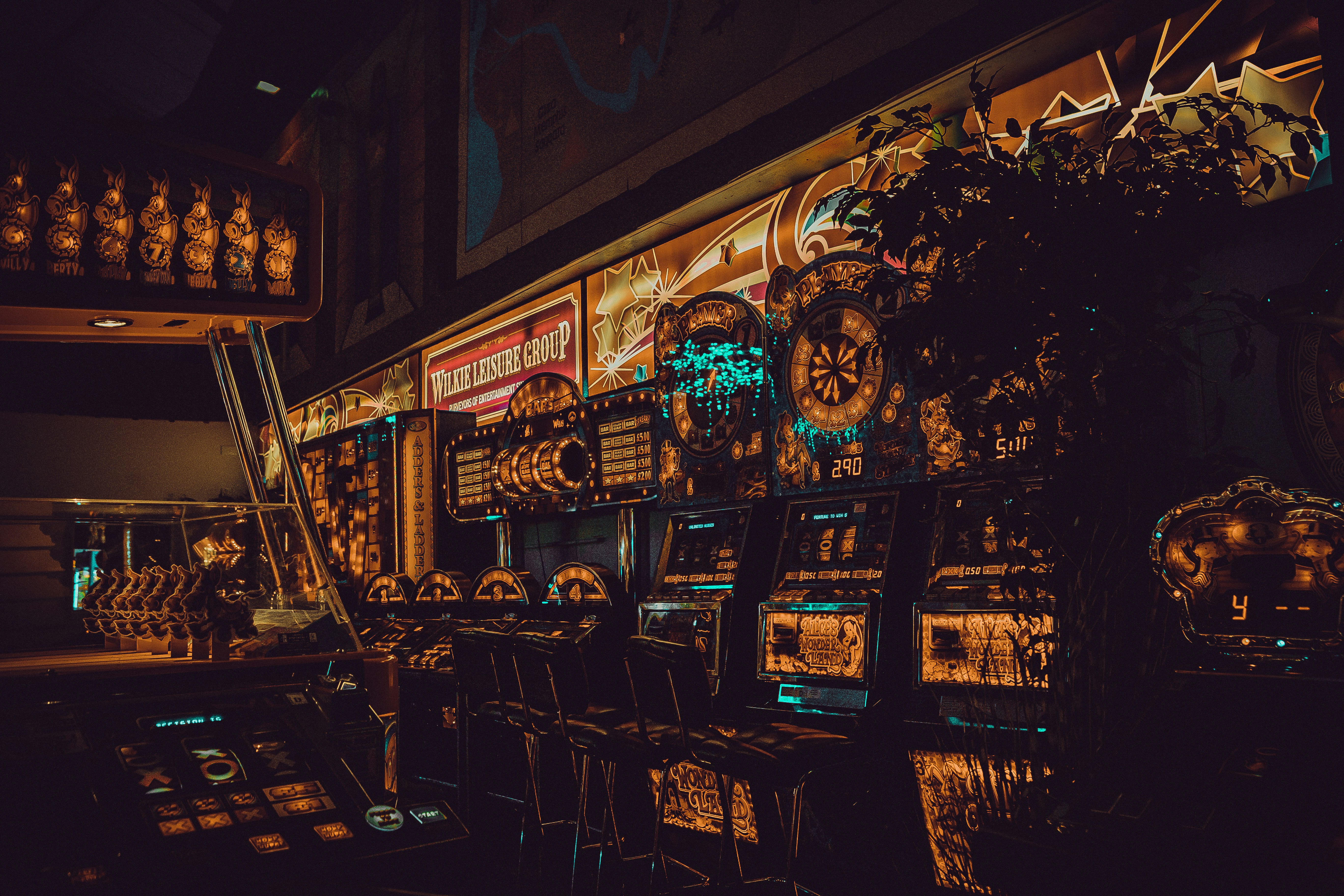 Take a photo of your arcade, play around with the lighting in Lightroom. It’s fun.