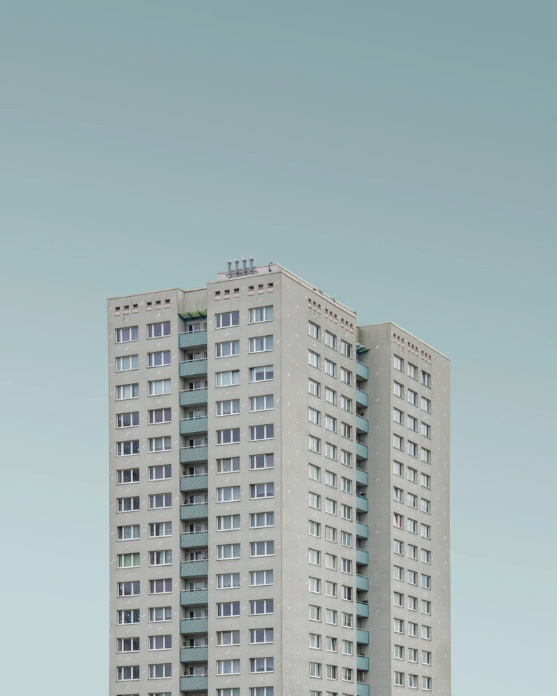 Building façade in Edmonton