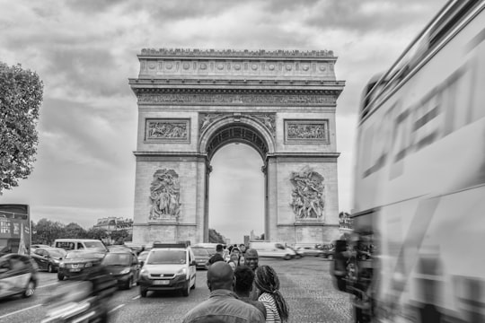 Arc De Triomphe, France in Arc de Triomphe France
