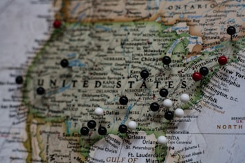 United States map