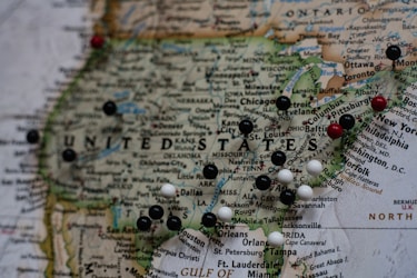 United States map