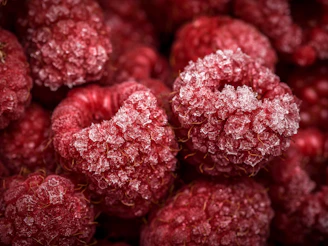 close-up photo of red fruits