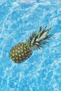 pineapple in water