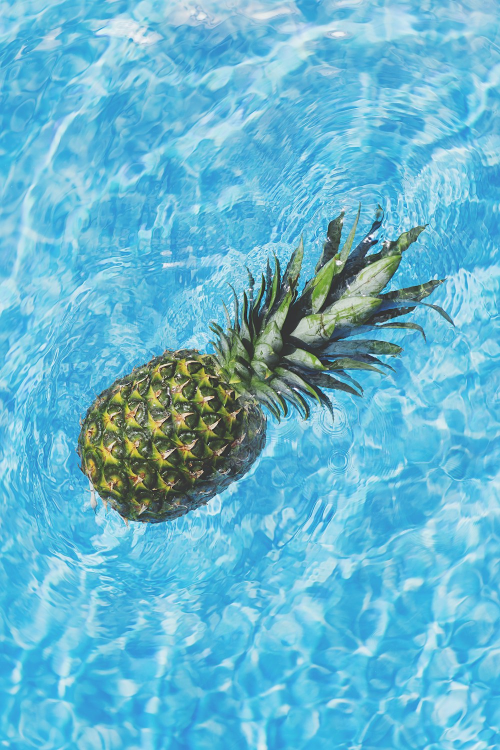 pineapple in water