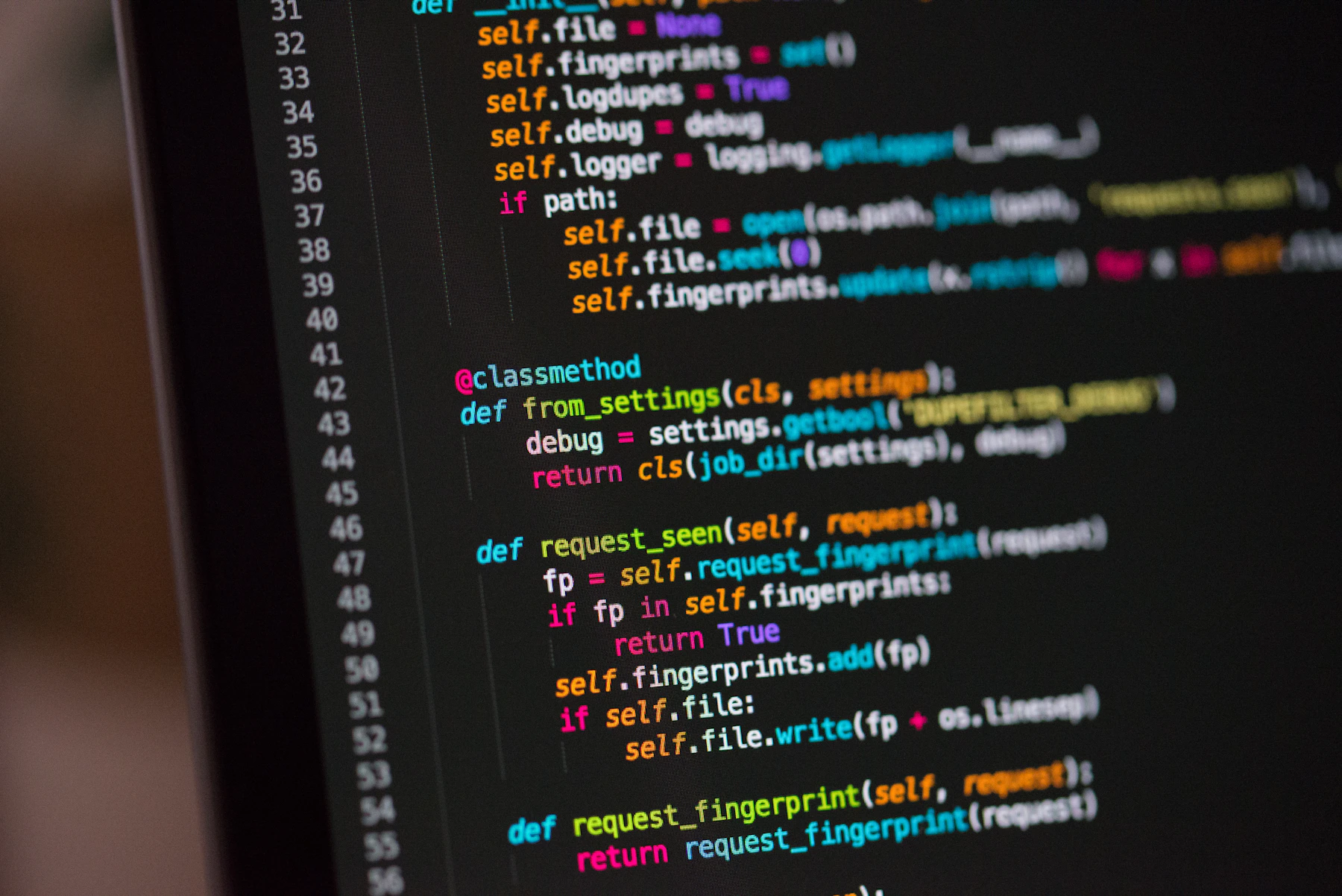 Developer completing a programming assessment in a code editor