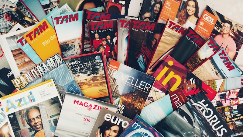 Magazine lot from the Clermont Local Magazine archive