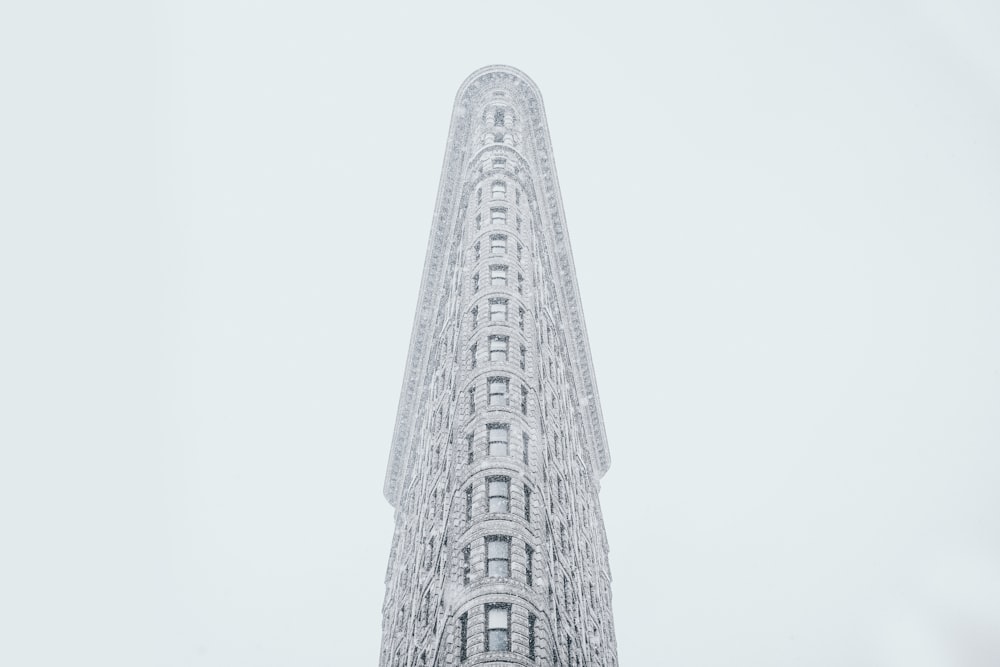 vista a occhio di verme foto di Flatiron Building