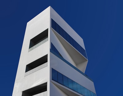 white concrete building