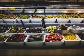 variety of foods