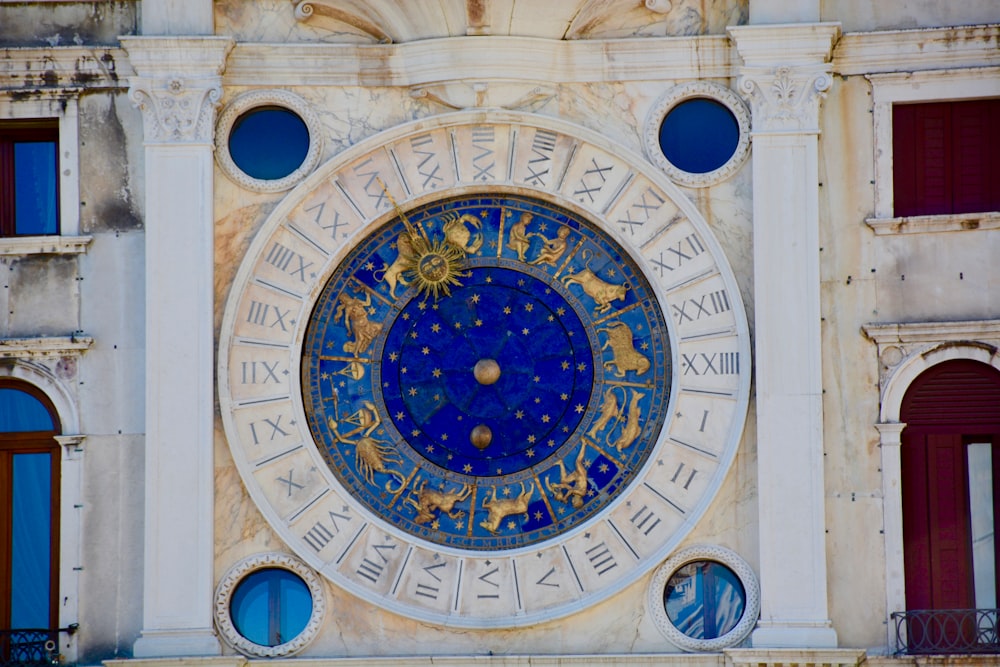 Zodiac Signs carved onto wall