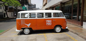 Ketchum Air van parked in front of a local business, ready for a service call.