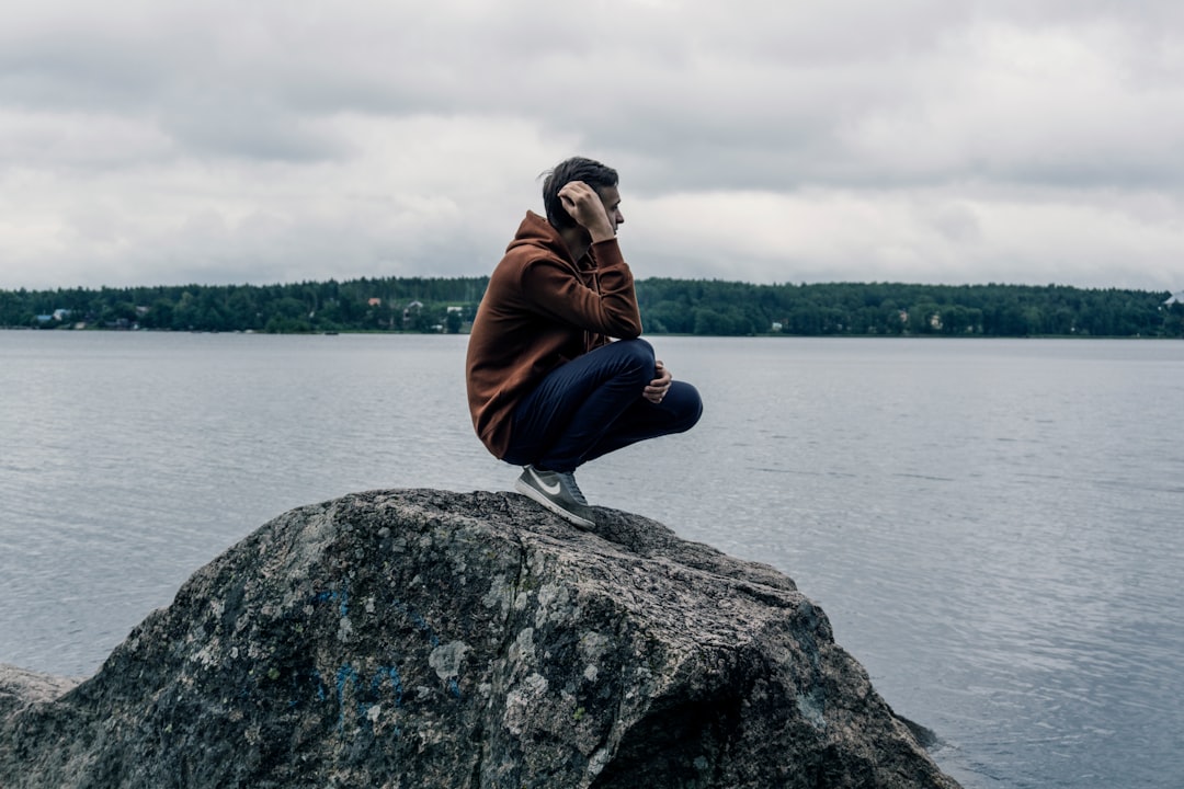 travelers stories about Lake in Vyborg, Russia