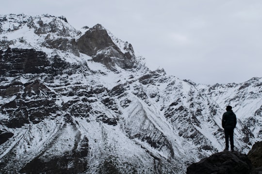 photo of Maipo Canyon Glacial landform near La Parva