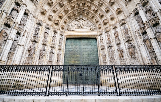 brown concrete building in Seville Cathedral Spain