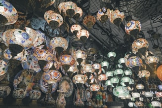 A vibrant display of Kakatiya art projects showcasing heritage and creativity.