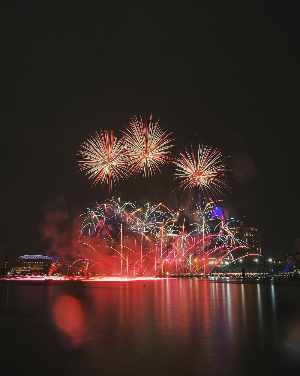 Feuerwerk in der Nacht