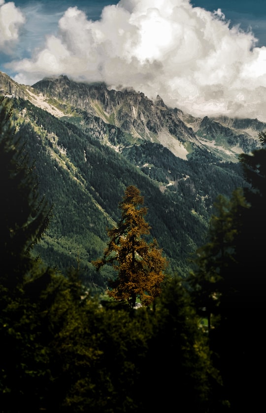 photo of mountain in Swiss Alps Switzerland
