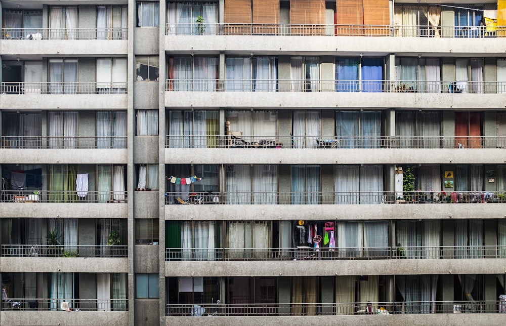 landscape photography of building