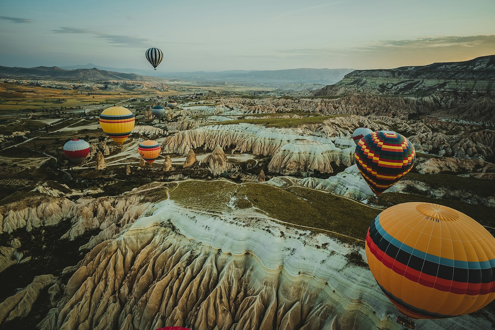 Sony a99 II sample photo. Assorted-color hot air balloons photography