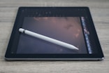black iPad