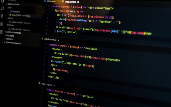 API development screen