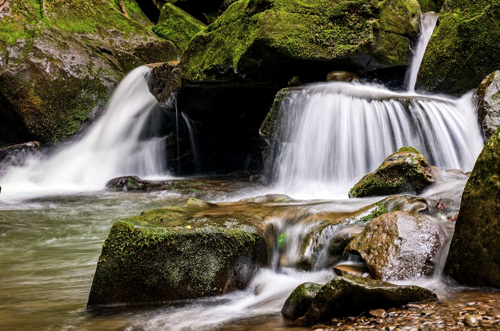 Chutes sur rocher