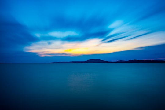 body of water under horizon in Balatonboglár Hungary