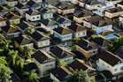 aerial photography of rural