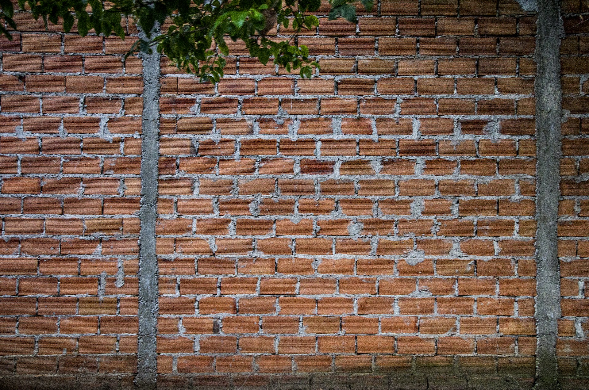 brown brick wall