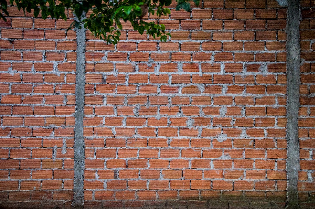 brown brick wall