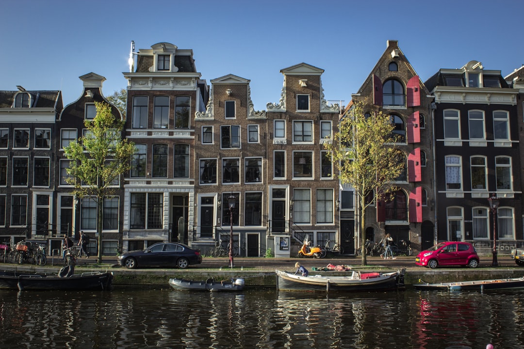 car parking near building, Amsterdam In A Nutshell