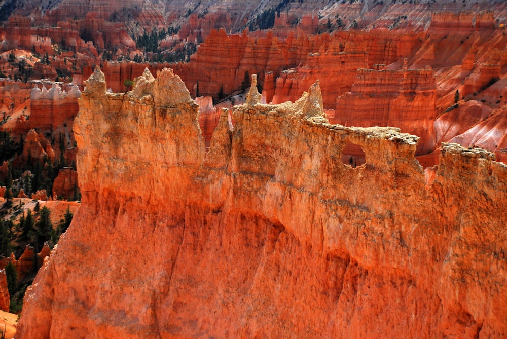 mountain at daytime