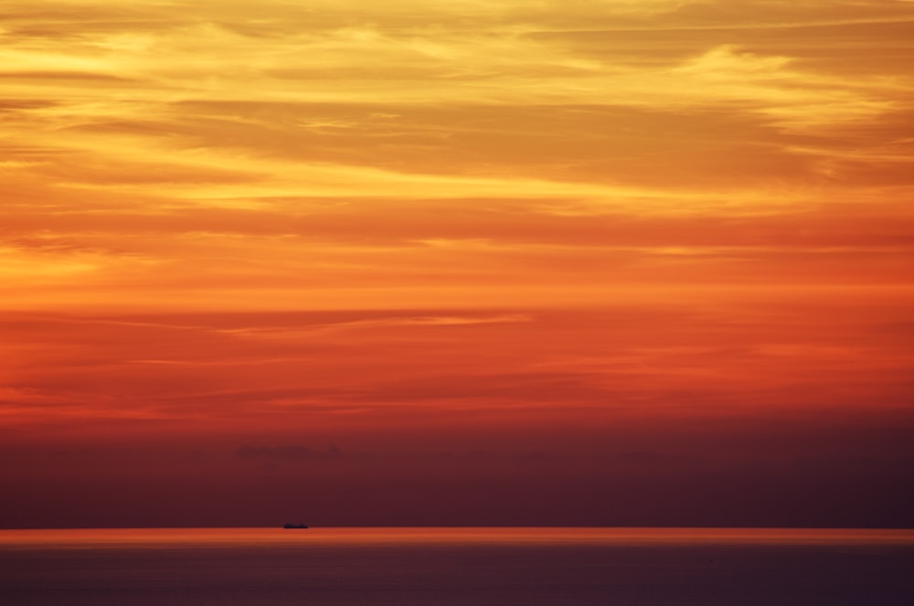 clouds during sunset