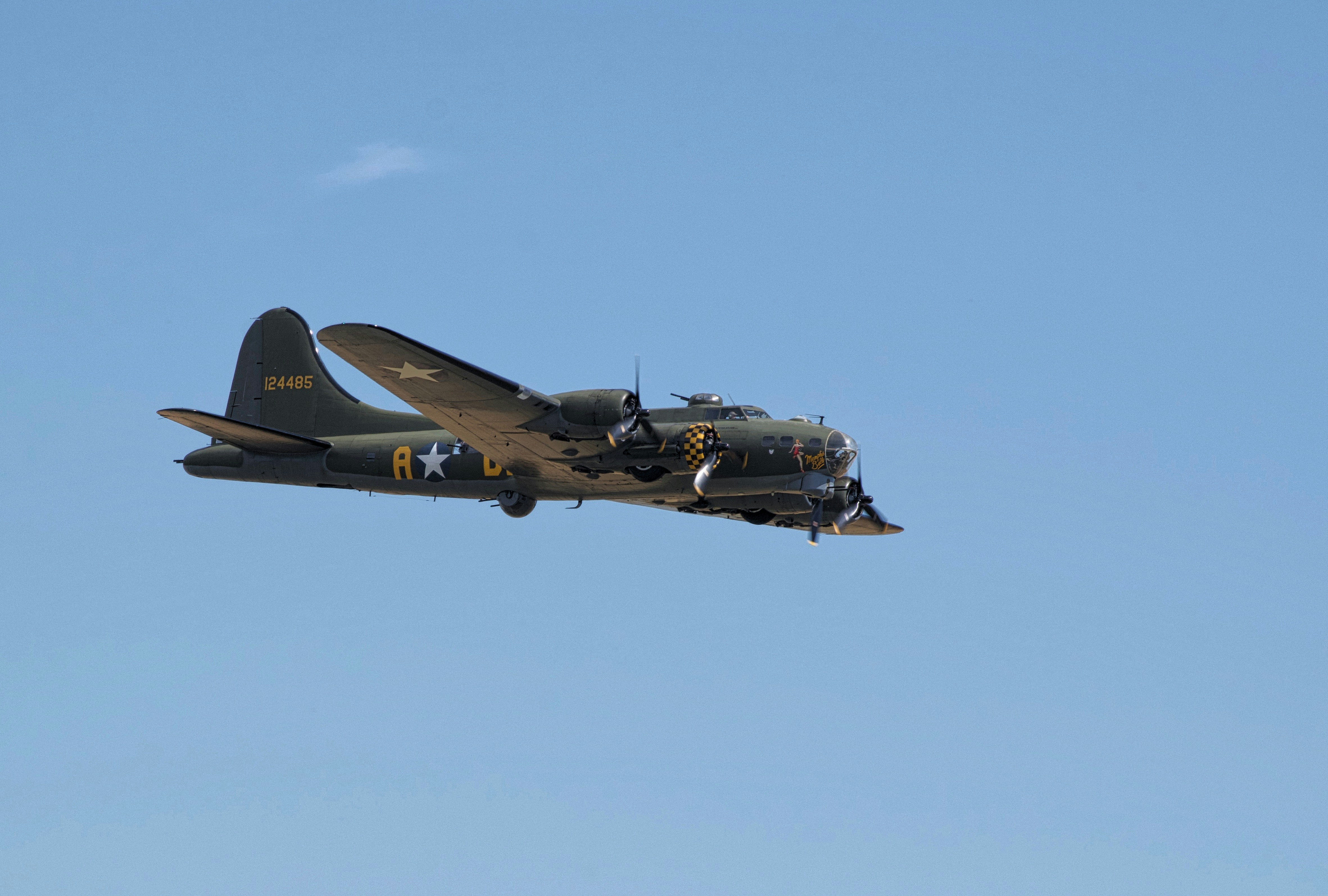 Boeing B-17 Sally B at the Flying Legends Airshow 2017