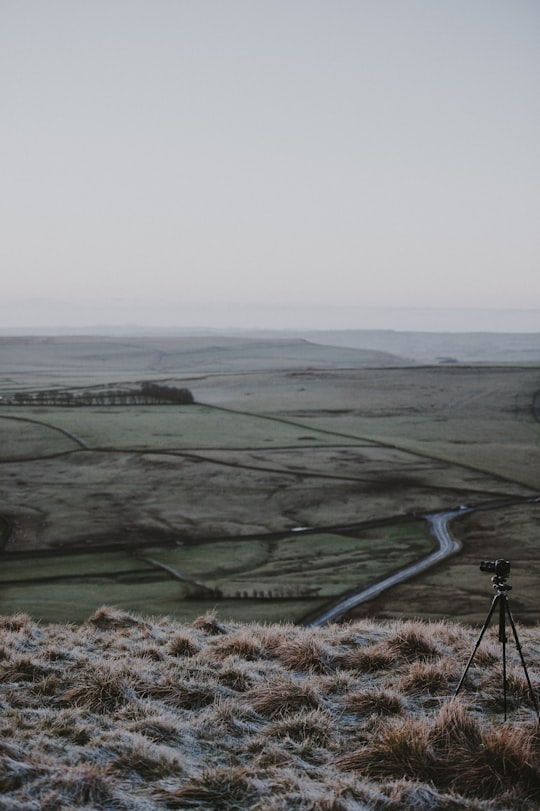 mountain view of field in Mam Tor United Kingdom