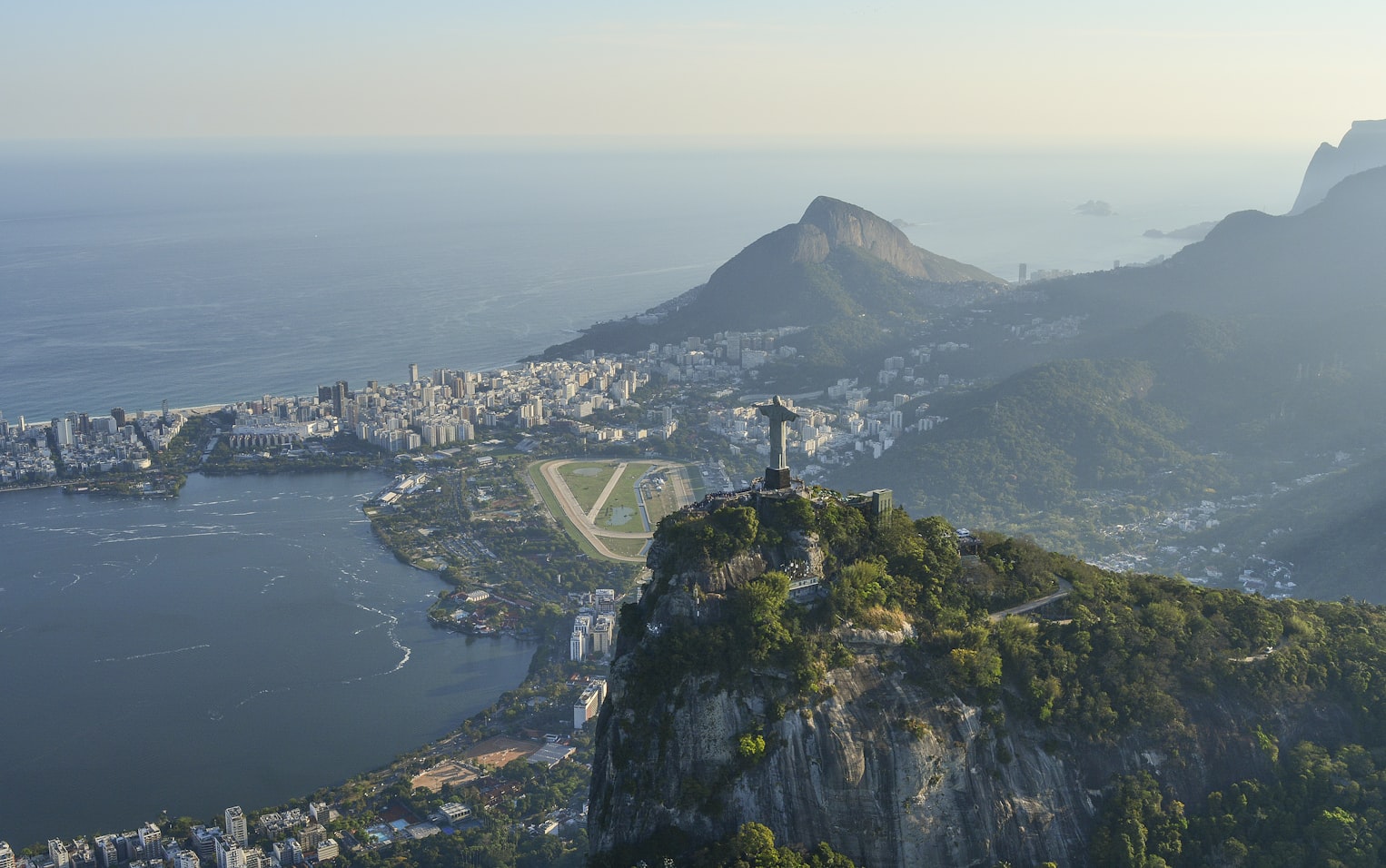 The Christ the Redeemer statue in Rio de Janeiro is not made of marble